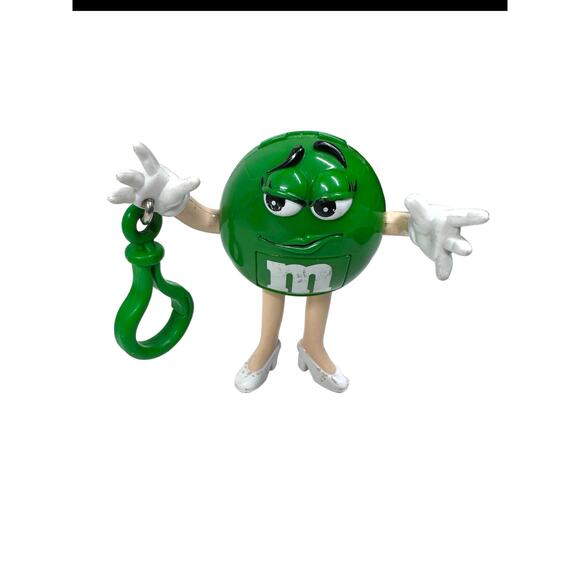 M&M"s Mars Blue Green Yellow Red Character Candy Dispenser Keychains 4" tall.‎ - Picture 5 of 9